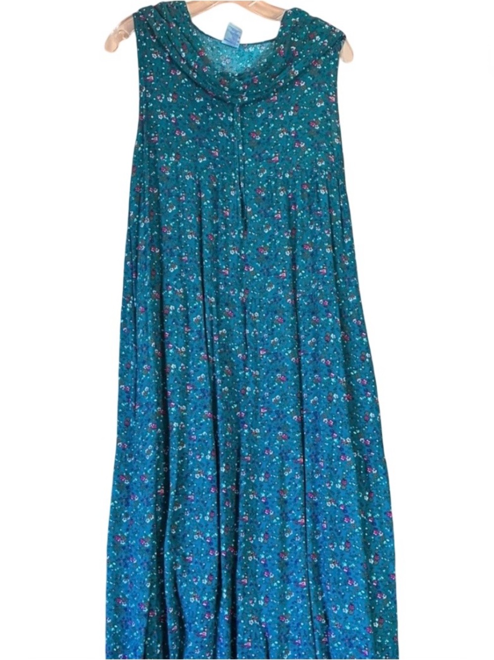 Boho Tiered Floral Maxi Dress - Picture 12 of 16
